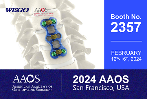 Explore the Future of Orthopedic Innovation with WEGO Medical at AAOS